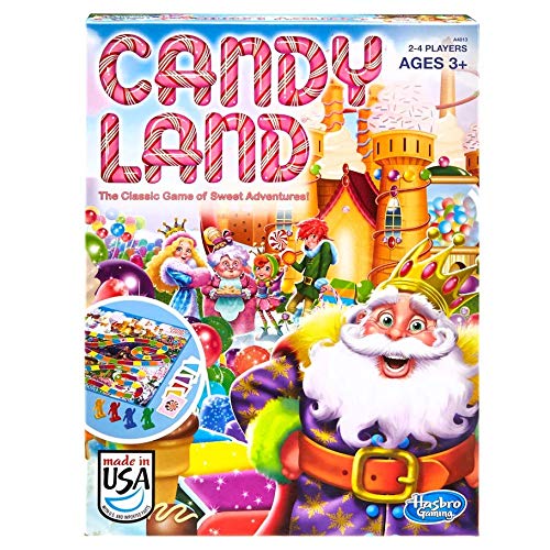 Hasbro Games Chutes & Ladders + Candy Land Bundle – 2 Classic Board Games