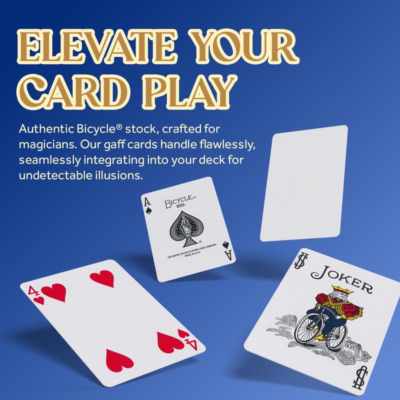 Hat Trick Magic Ultimate Mixed Gaff Deck – Bicycle Rider Back Cards