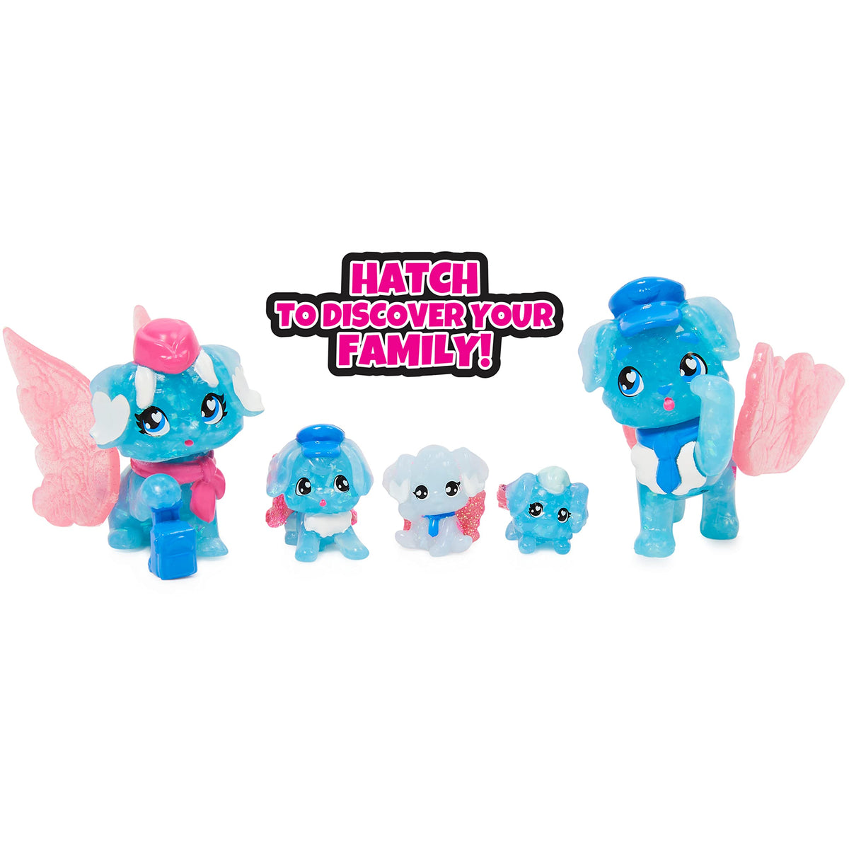 Hatchimals CollEGGtibles Family Pack Home Playset – 3 Characters + Up to 3 Babies | Ages 5+