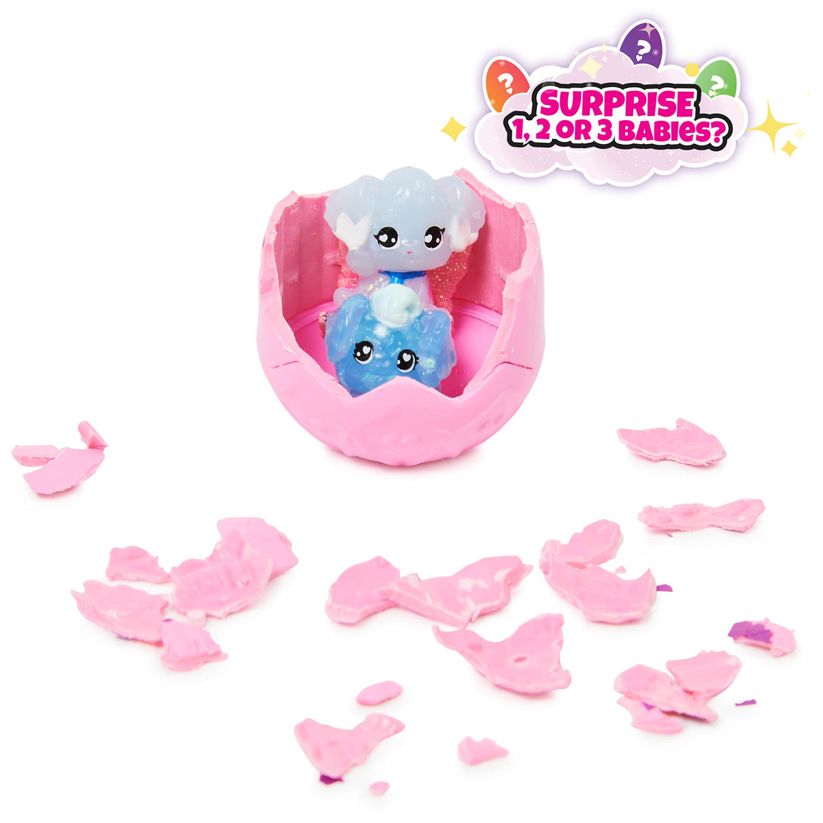 Hatchimals CollEGGtibles Family Pack Home Playset – 3 Characters + Up to 3 Babies | Ages 5+