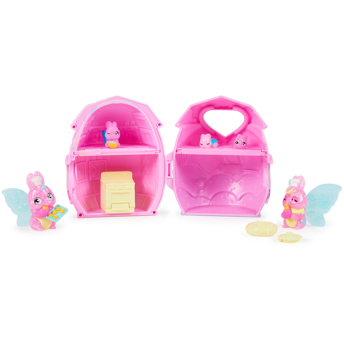 Hatchimals CollEGGtibles Family Pack Home Playset – 3 Characters + Up to 3 Babies | Ages 5+