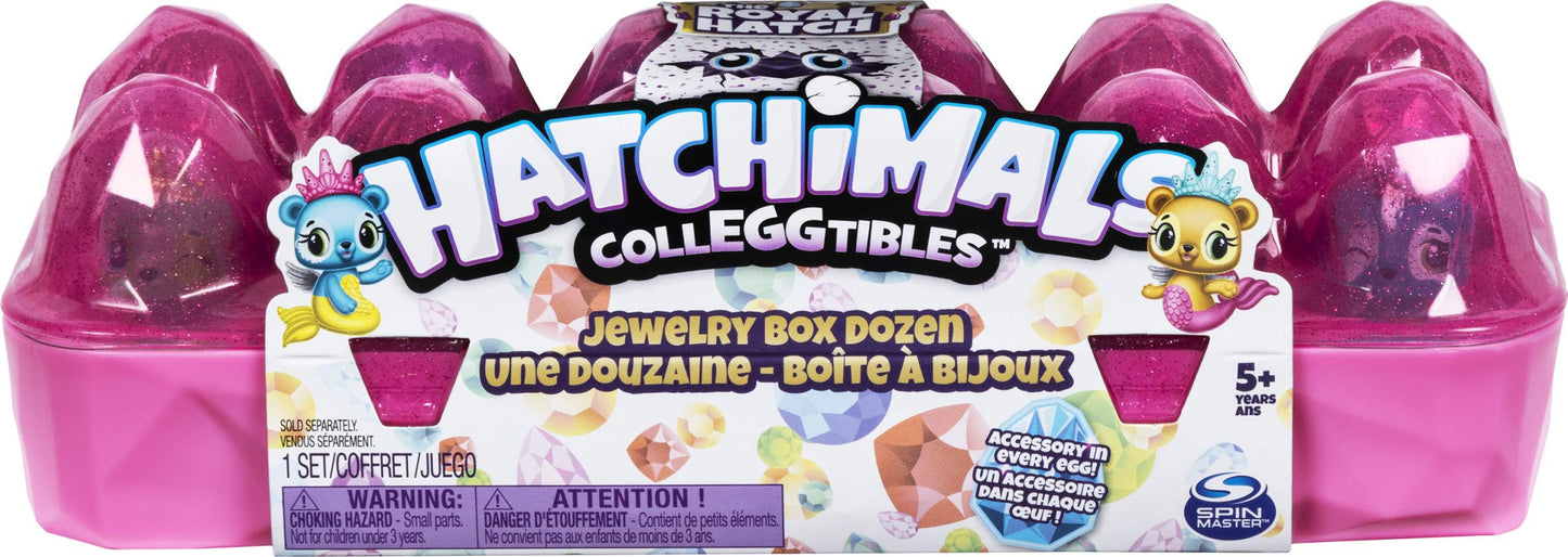 Hatchimals CollEGGtibles Jewelry Box Royal Dozen 12-Pack – 2 Exclusive Characters