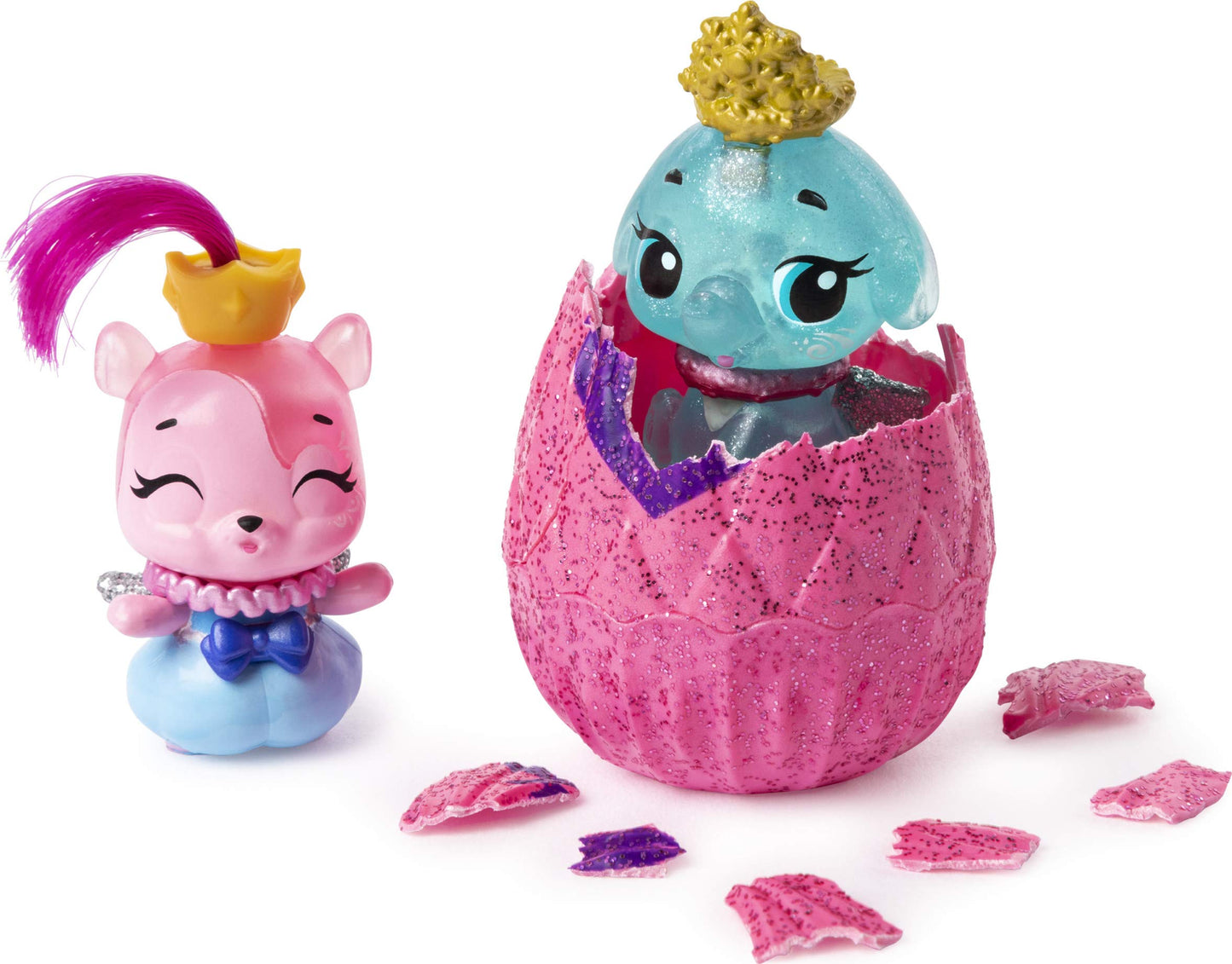 Hatchimals Glitter Salon Playset with 2 Exclusive Characters | CollEGGtibles