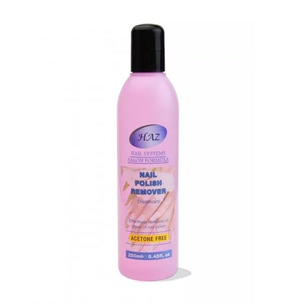 Haz Acetone-Free Nail Polish Remover Gentle & Effective for Healthy Nails 250ml/8.45 oz