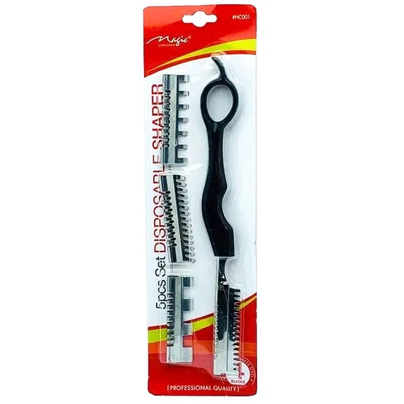 Magic Collection Disposable Shaper for Hygienic, Precise Nail Shaping - 5 pc set