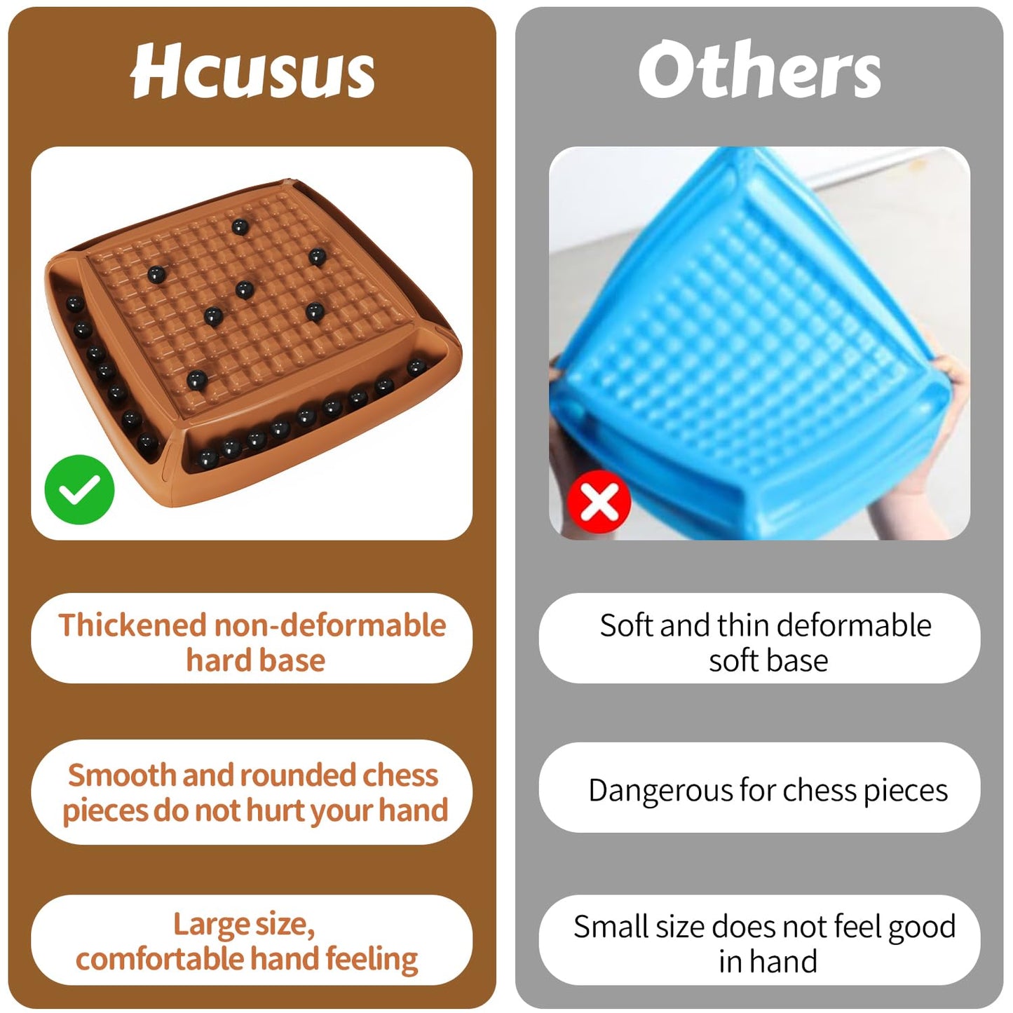 Hcusus Magnet Game – Magnetic Chess for 2-4 Players | Family Night