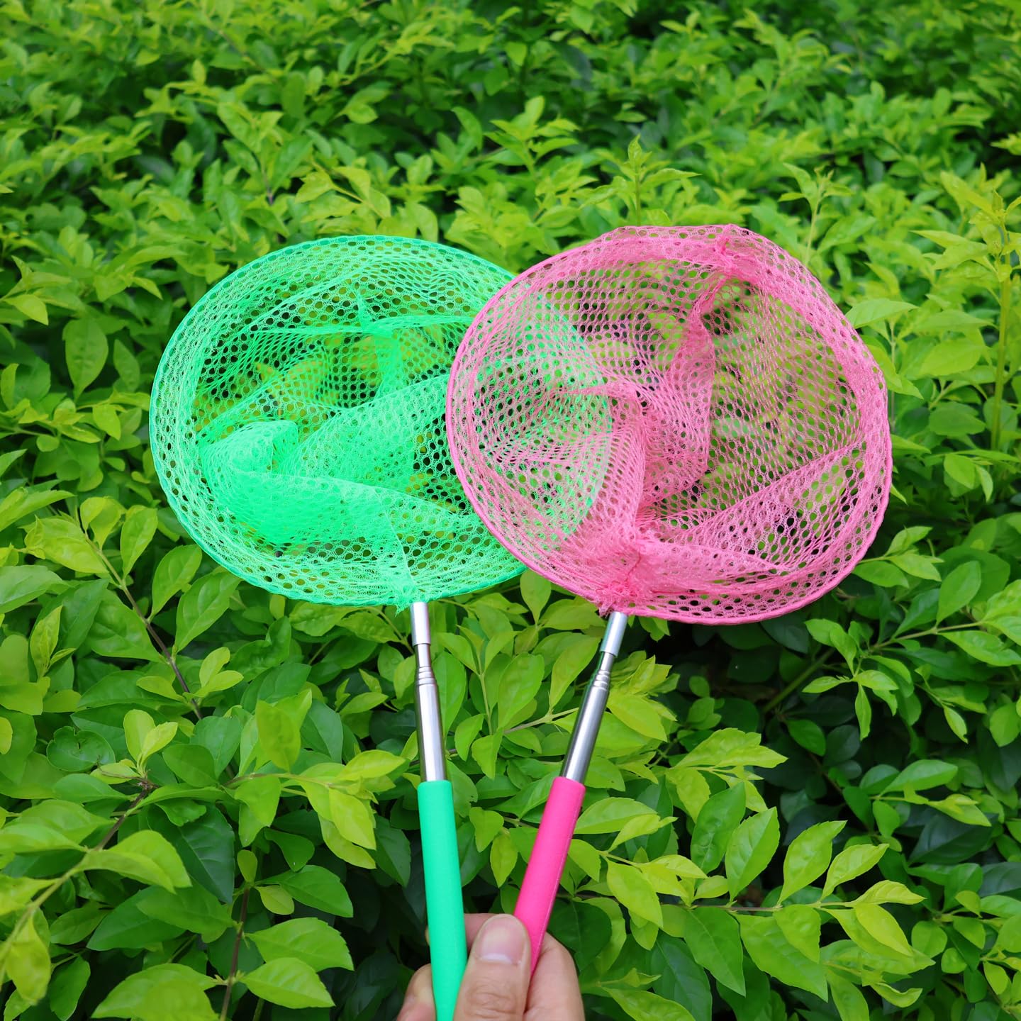HDongany Outdoor Telescopic Bug-Catching Nets (2 Pack) – Kids Nature Exploration