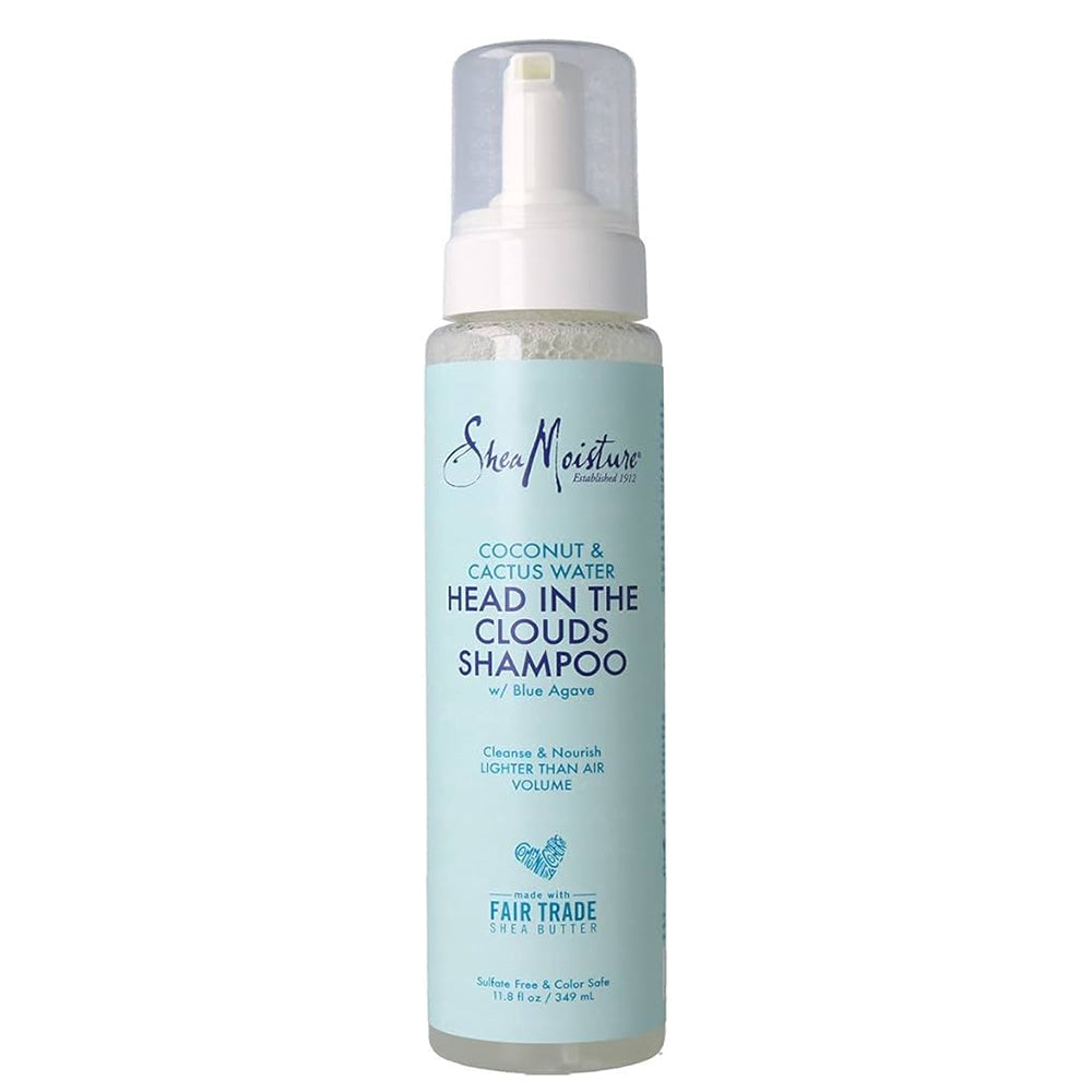 Shea Moisture Head in the Clouds Shampoo for Voluminous, Airy Hair for Fine & Flat Hair 11.5 oz