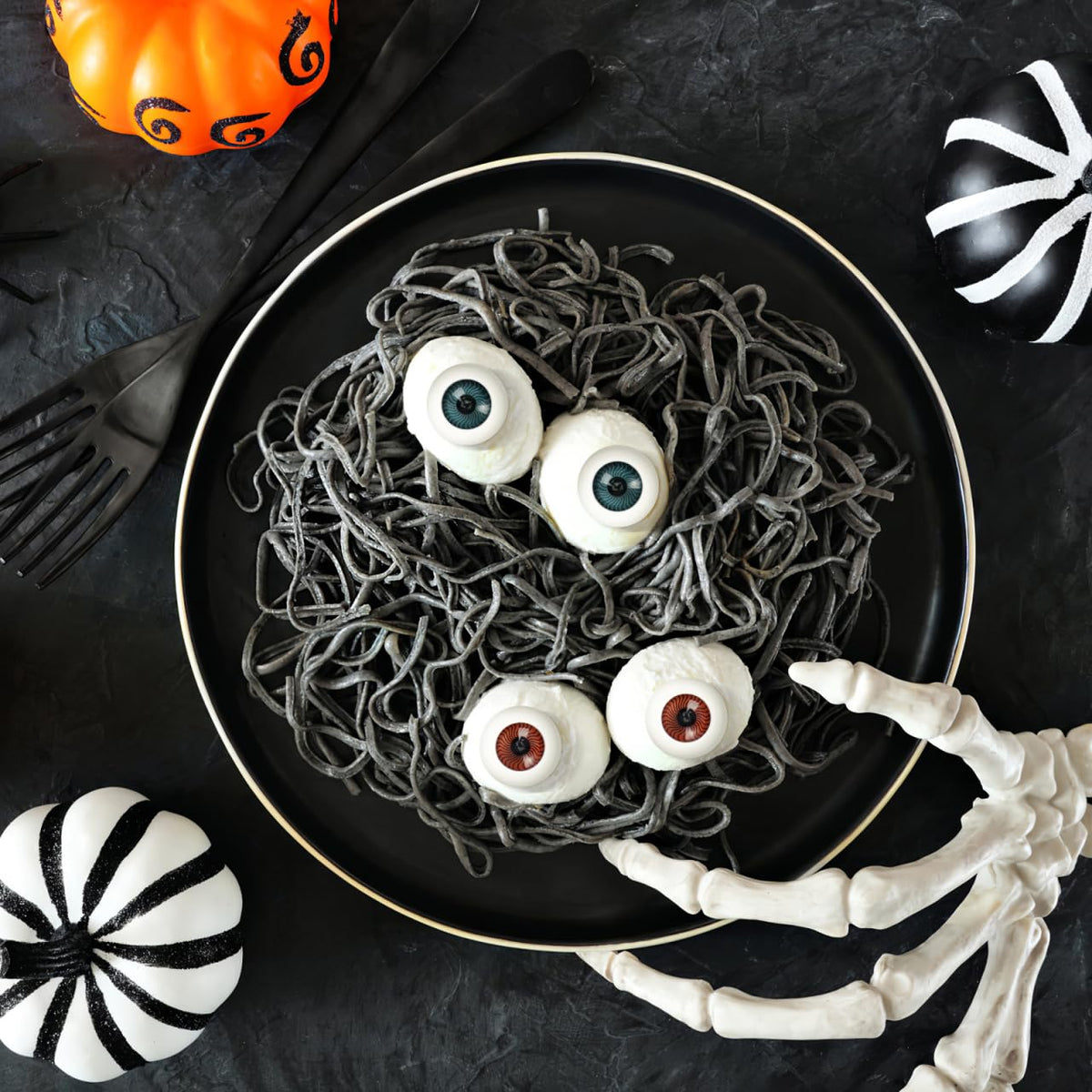 Healifty 8 Pieces Halloween Eyeballs - Acrylic Realistic Eyeballs for Props, Masks & Cosplay
