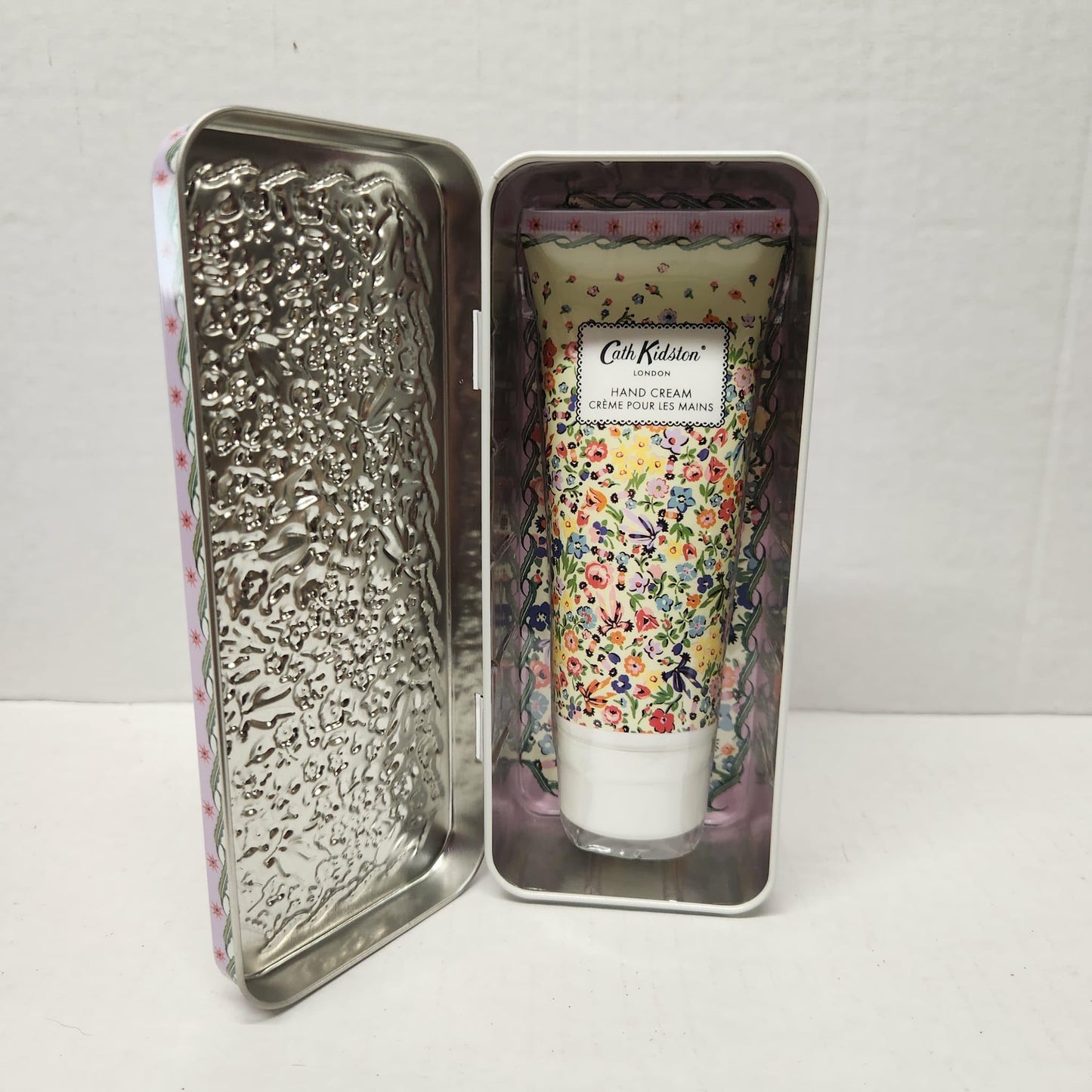 Heathcote & Ivory Cath Kidston Mandarin & Peony Hand Cream Tin 3.4oz