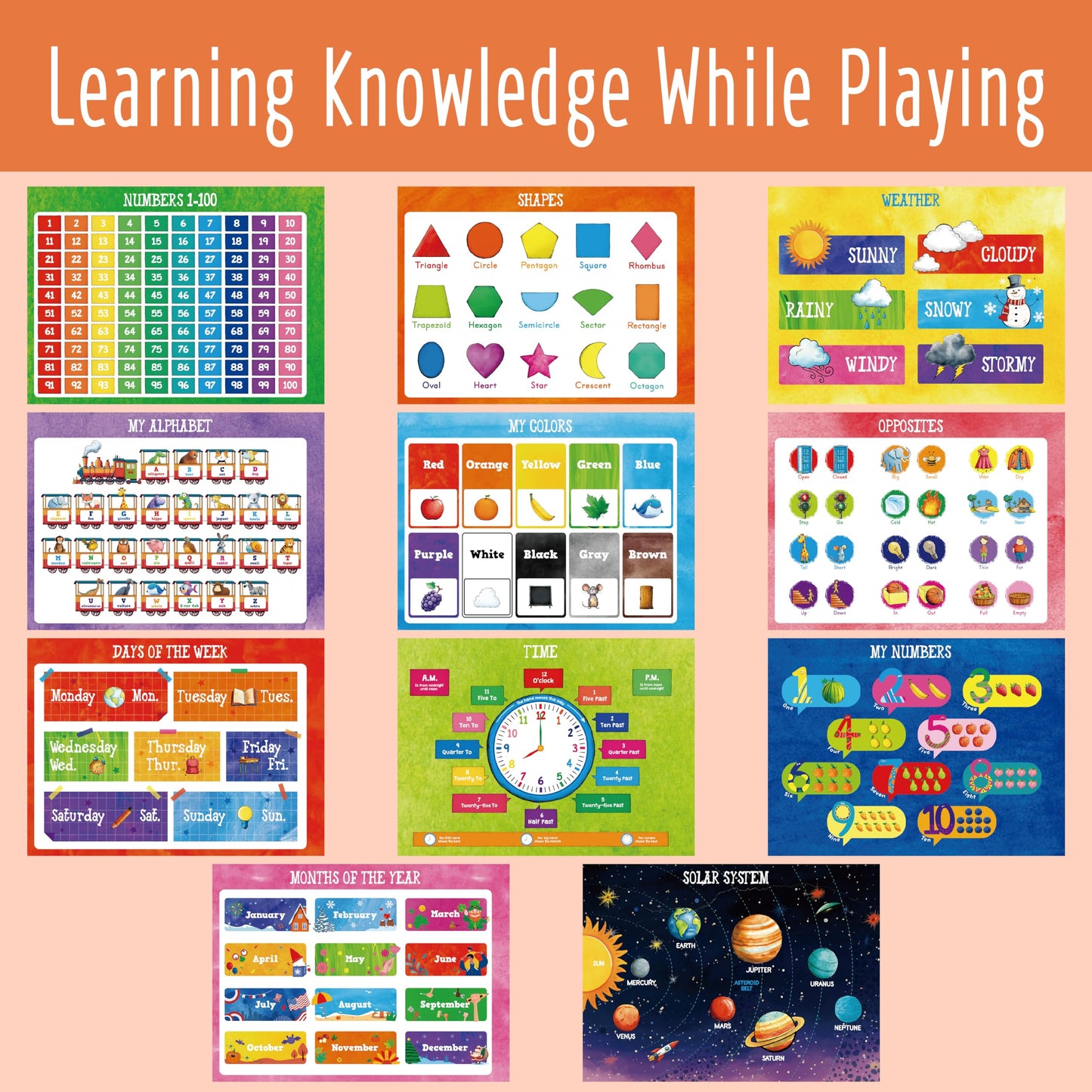 Hebayy Animal Habitat Sticker Book: 780+ Stickers, 15 Habitat Scenes, Side-by-Side Learning for Kids