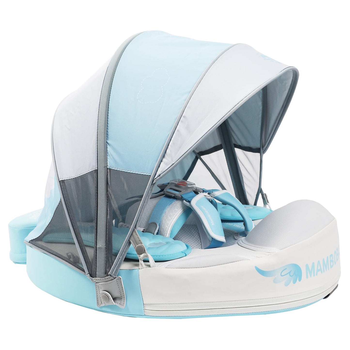 HECCEI Mambobaby Add Tail Baby Float with Sun Canopy – Angel