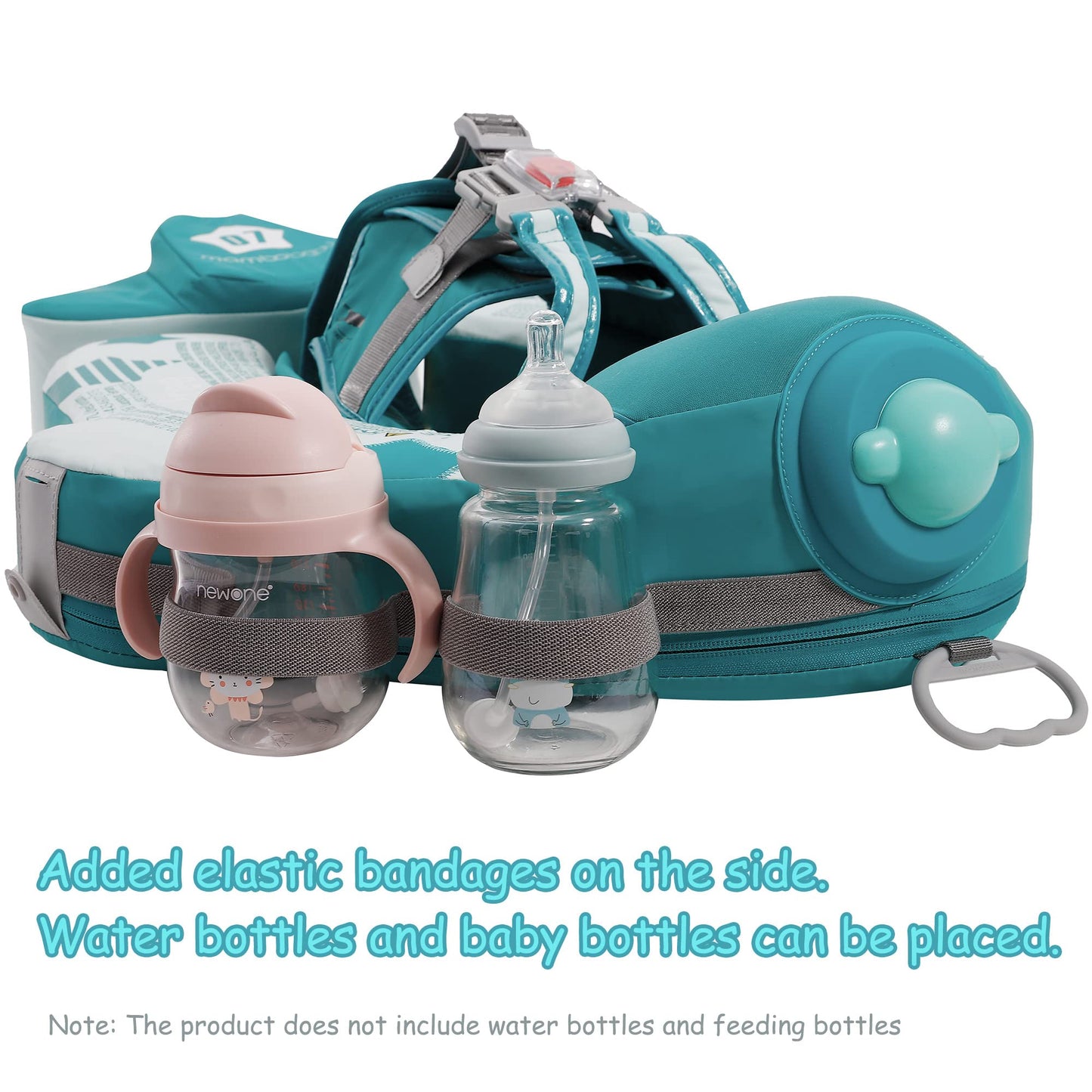 HECCEI Mambobaby Float Add Tail Baby Swim Float with Canopy Green Global Limited Edition