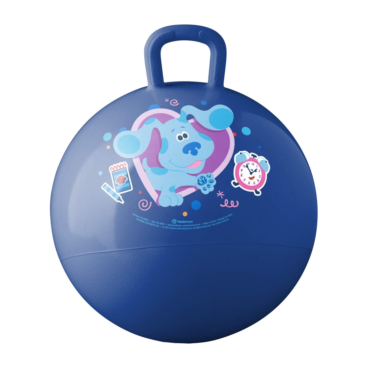 Hedstrom Blue's Clues Hopper Ball - 15in Indoor/Outdoor Kids Hop Ball