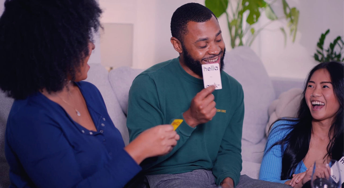 Hella Awkward Card Game – 140 Deep Conversation Cards for Couples, Friends & Game Night