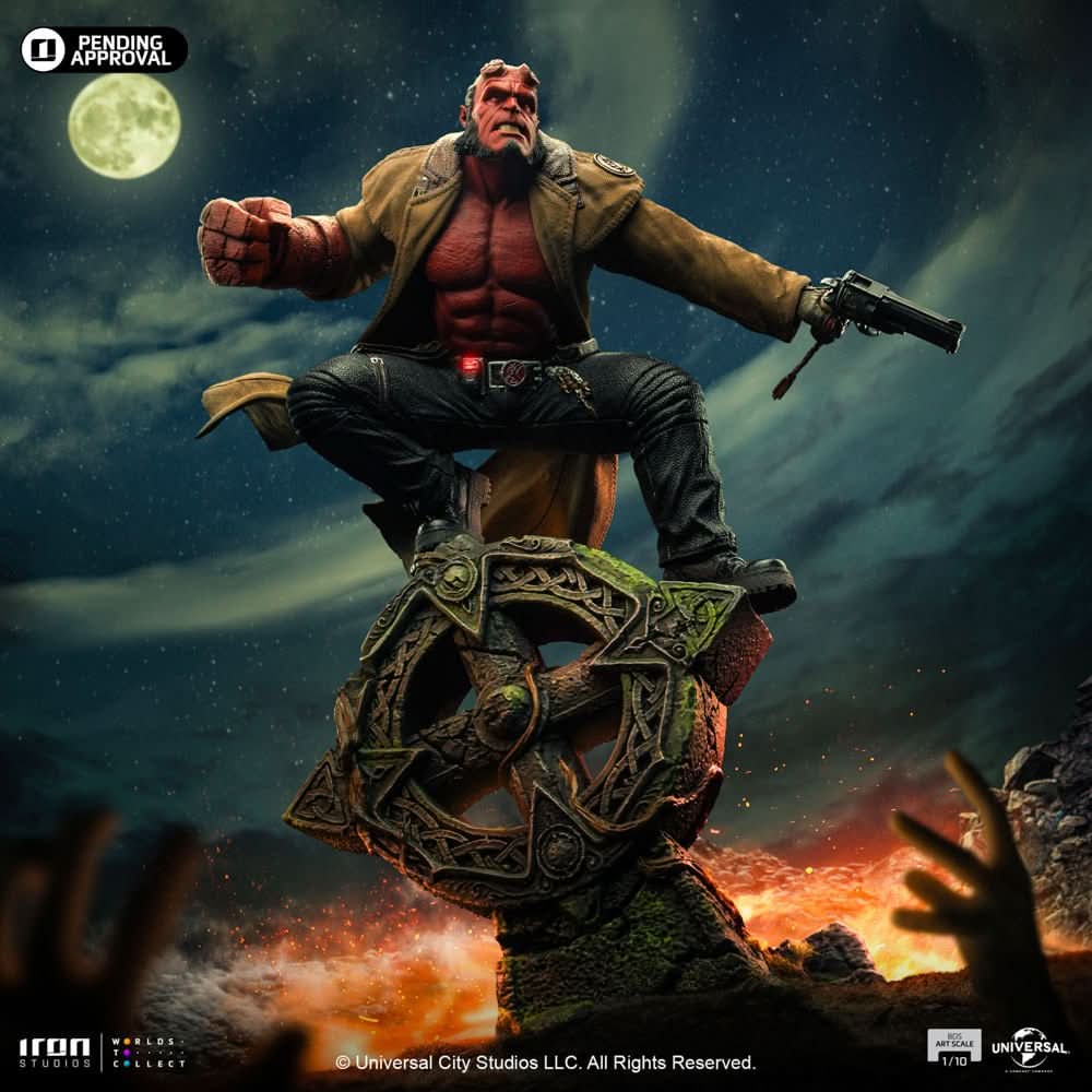Statue Hellboy - Hellboy 2 - Art Scale 1/10 - Iron Studios