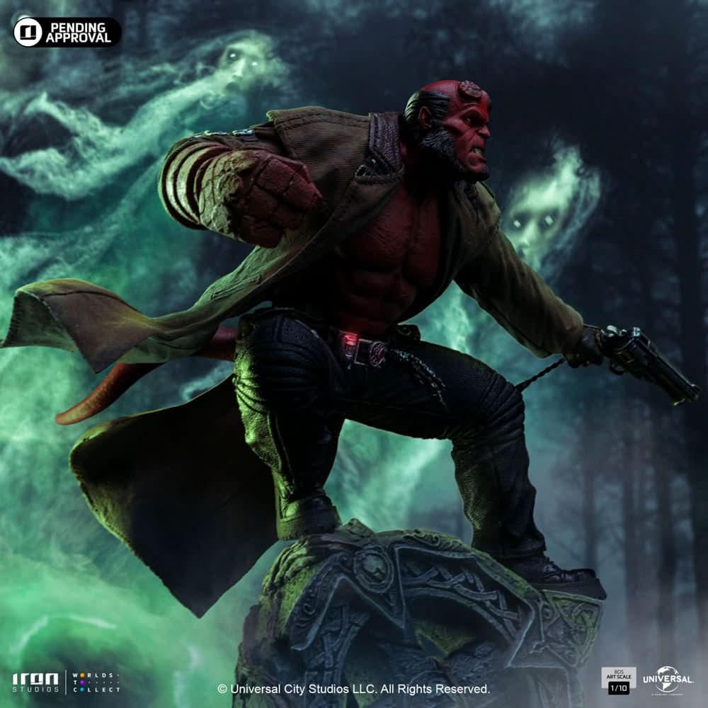Statue Hellboy - Hellboy 2 - Art Scale 1/10 - Iron Studios