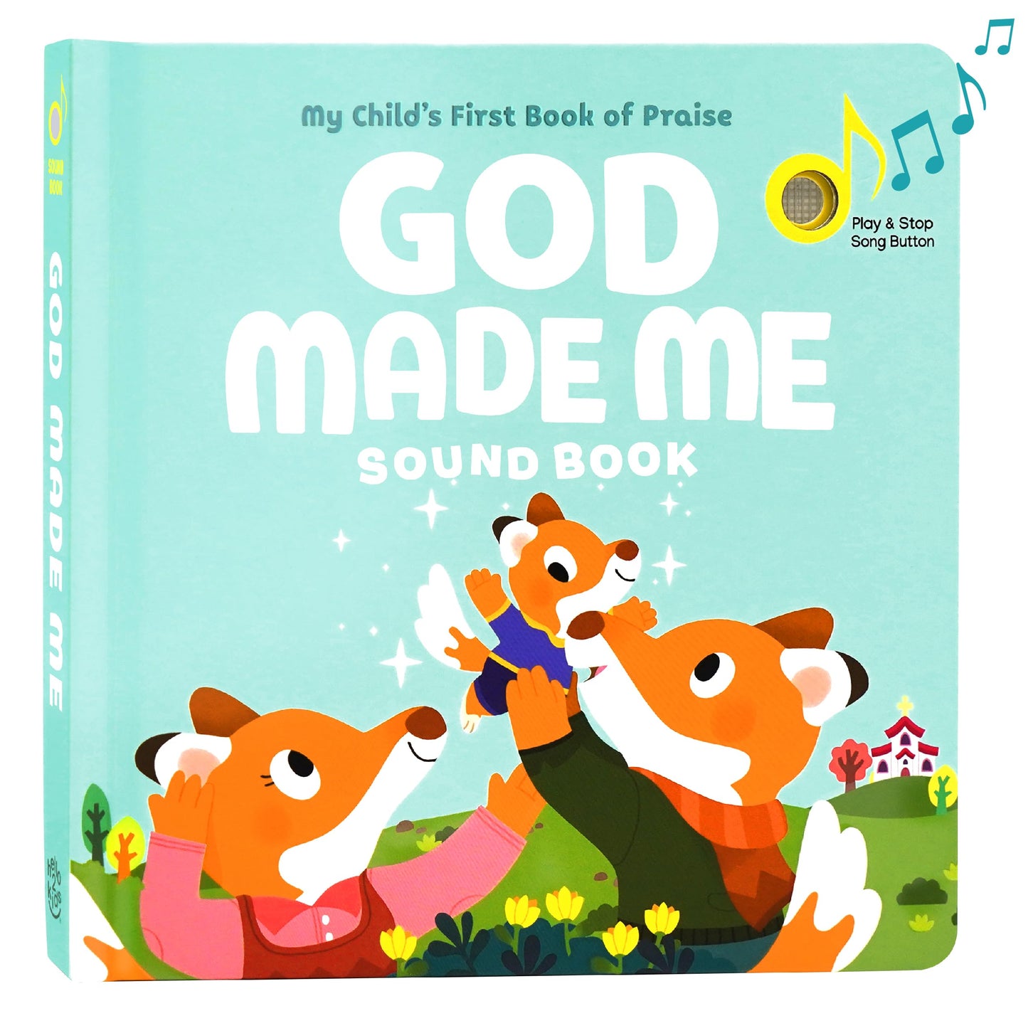 Hello 2 Kids: God Made Me Christian Sound Book — 6 Bible Songs for Toddlers | Easter Gifts & Baby Gift Ideas