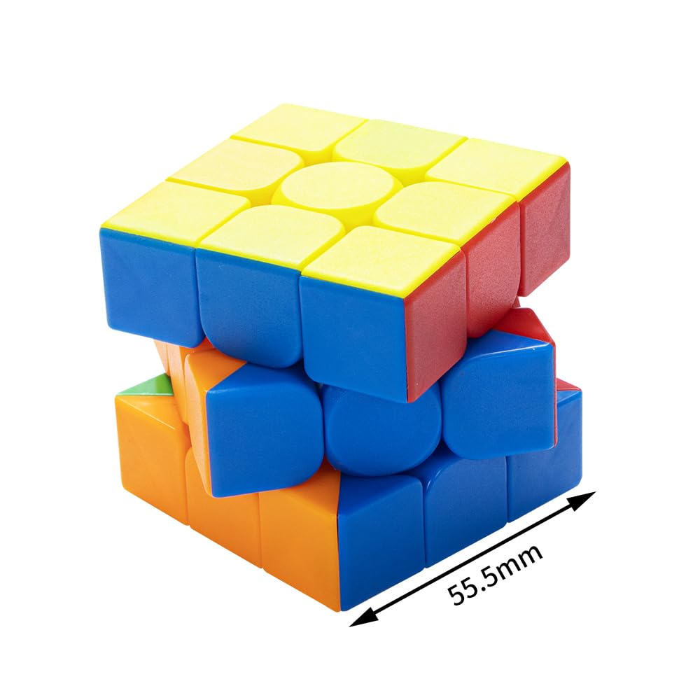HELLOCUBE 12-Pack Speed Cube Set – Stickerless 3x3x3 Magic Cube for Groups