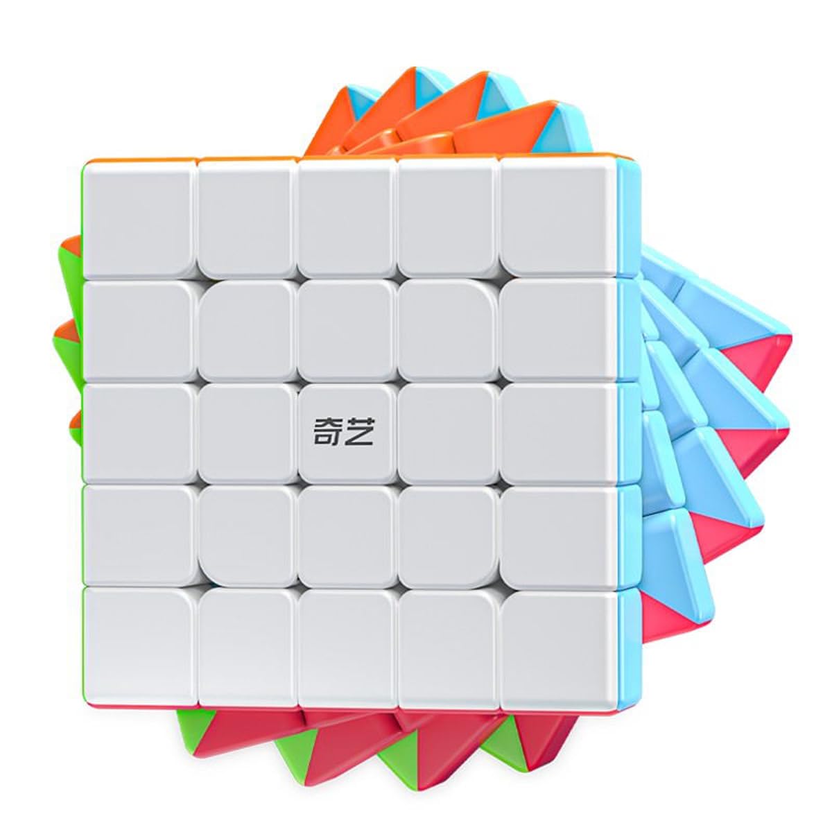 HELLOCUBE QY5x5 Stickerless Bright Magic Cube – MoFangGe Qizheng S 5x5 Speed Cube