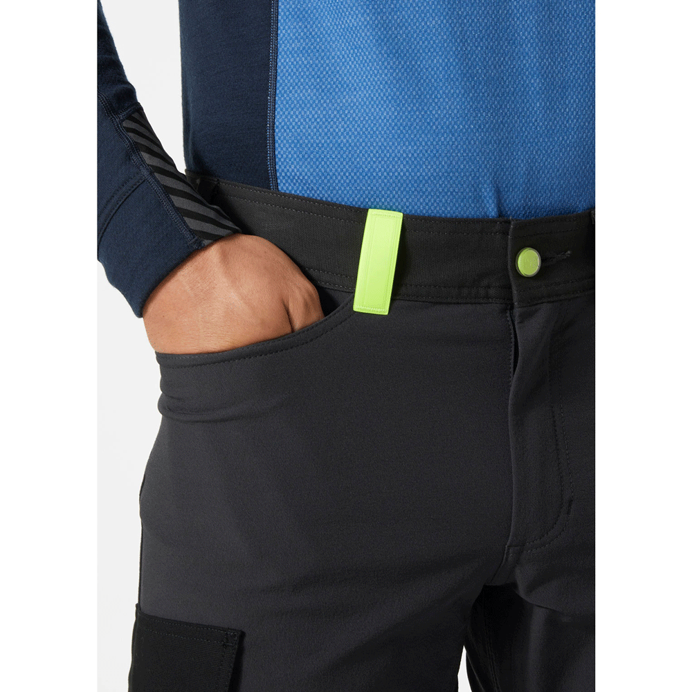 Helly Hansen 77408 Oxford 4 Way Stretch Cargo Trousers Black