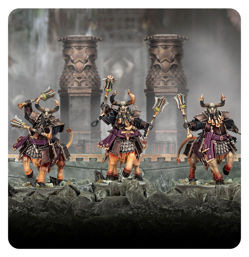 Helsmiths of Hashut: Bull Centaurs