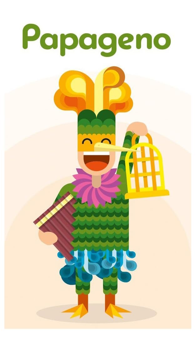 Papageno Card Game by Helvetiq – Charming Bird Collection, Tactical Family Fun (2-5 Players, 15 Min)