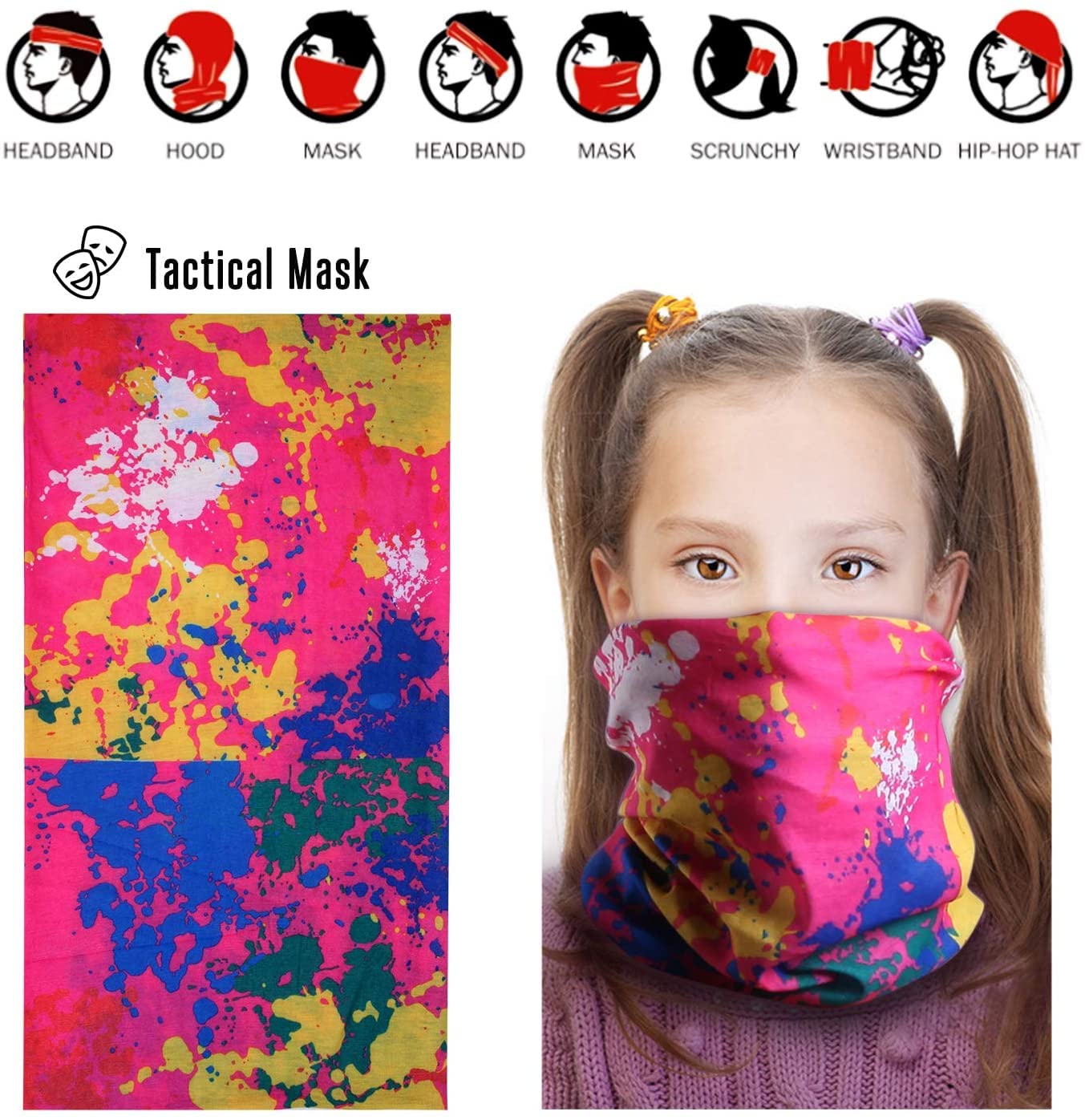 Hely Cancy Girls Tactical Vest Kit with Blaster – Pink Kids Vest for Nerf Rebelle Play