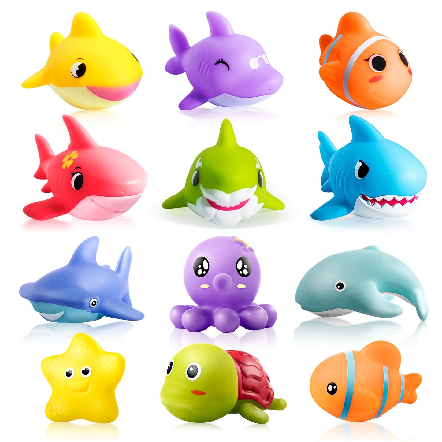 Hely Cancy No-Hole Bath Toys for Kids – Safe, Colorful Tub Friends
