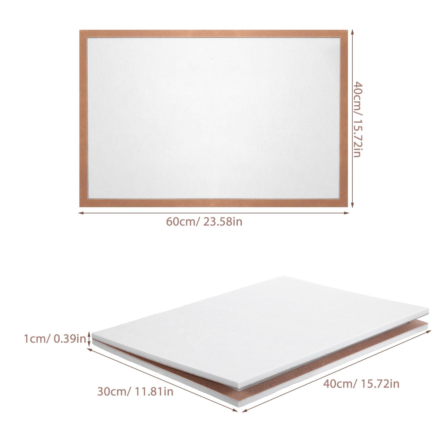 Hemoton Jigsaw Puzzle Mat – Portable, Non-Slip Foldable Puzzle Board (Up to 500 Pieces, 23.62 x 15.75, 9 mm)