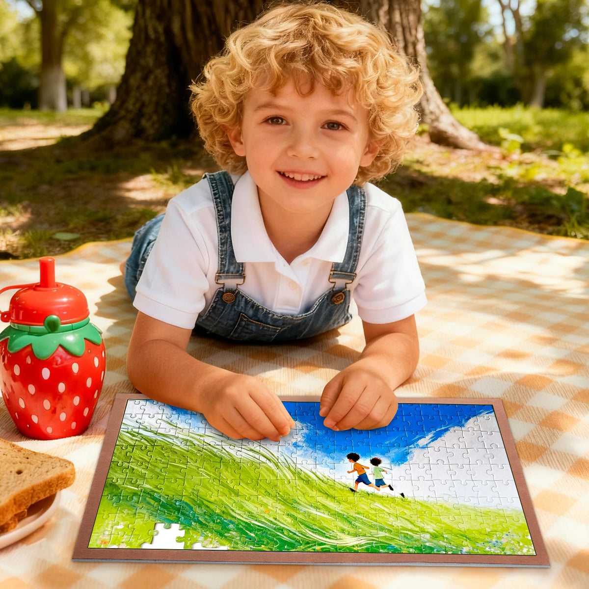 Hemoton Jigsaw Puzzle Mat – Portable, Non-Slip Foldable Puzzle Board (Up to 500 Pieces, 23.62 x 15.75, 9 mm)