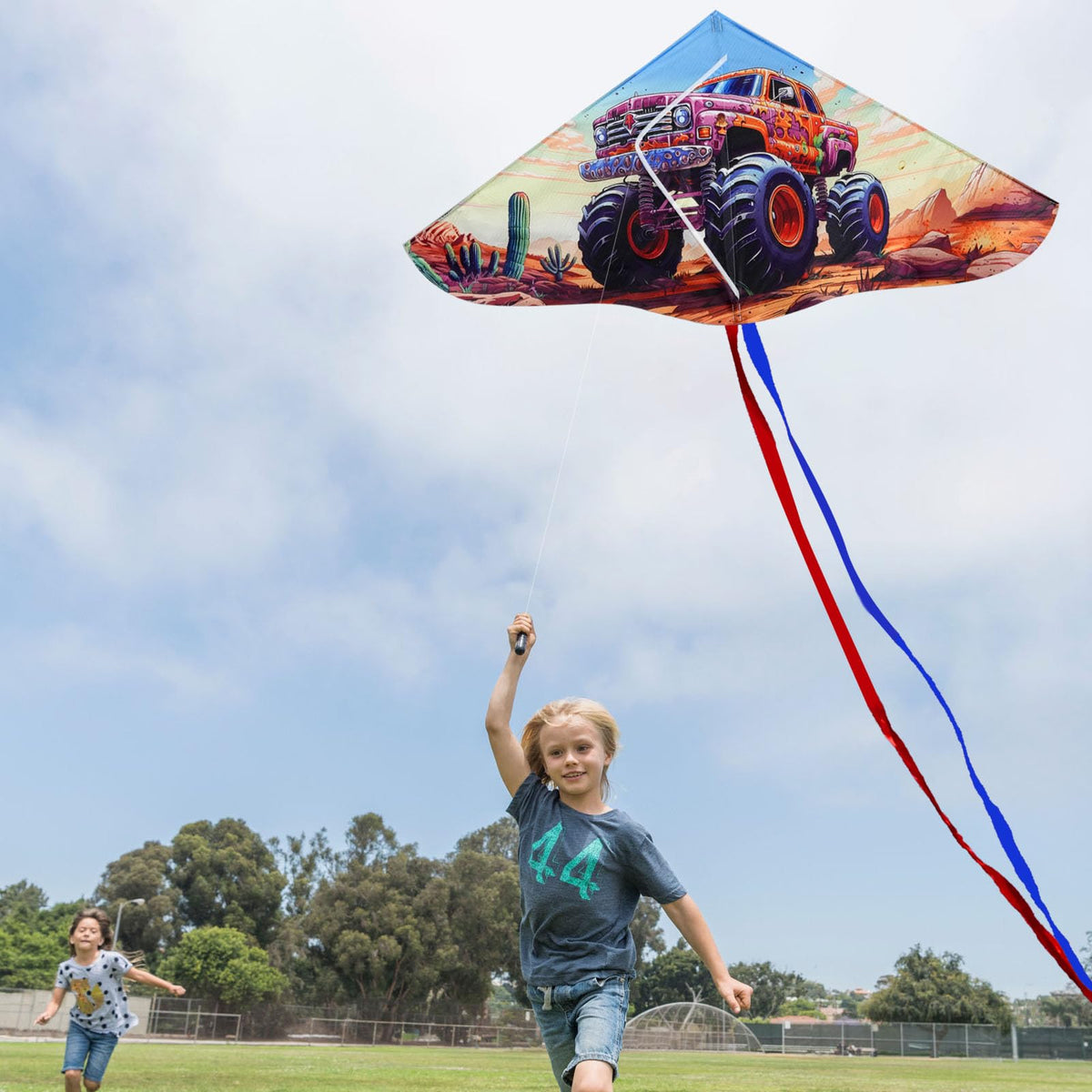 HENGDA KITE Painting Series Delta Kite - Easy to Fly for All Ages (41x21)