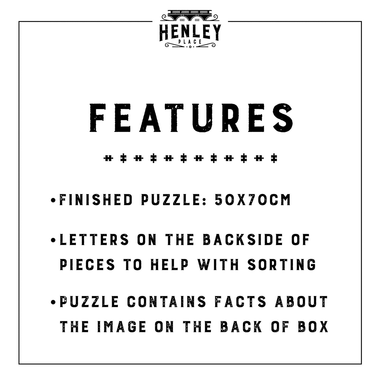 Henley Place Space Puzzle – 1000 Piece Jigsaw for Adults with NASA Posters, 20x27 Inches