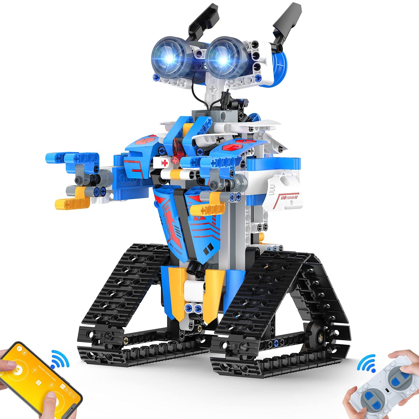 Henoda Robot Toys for 8-16 Year Olds – APP & Remote Control STEM Building Kit