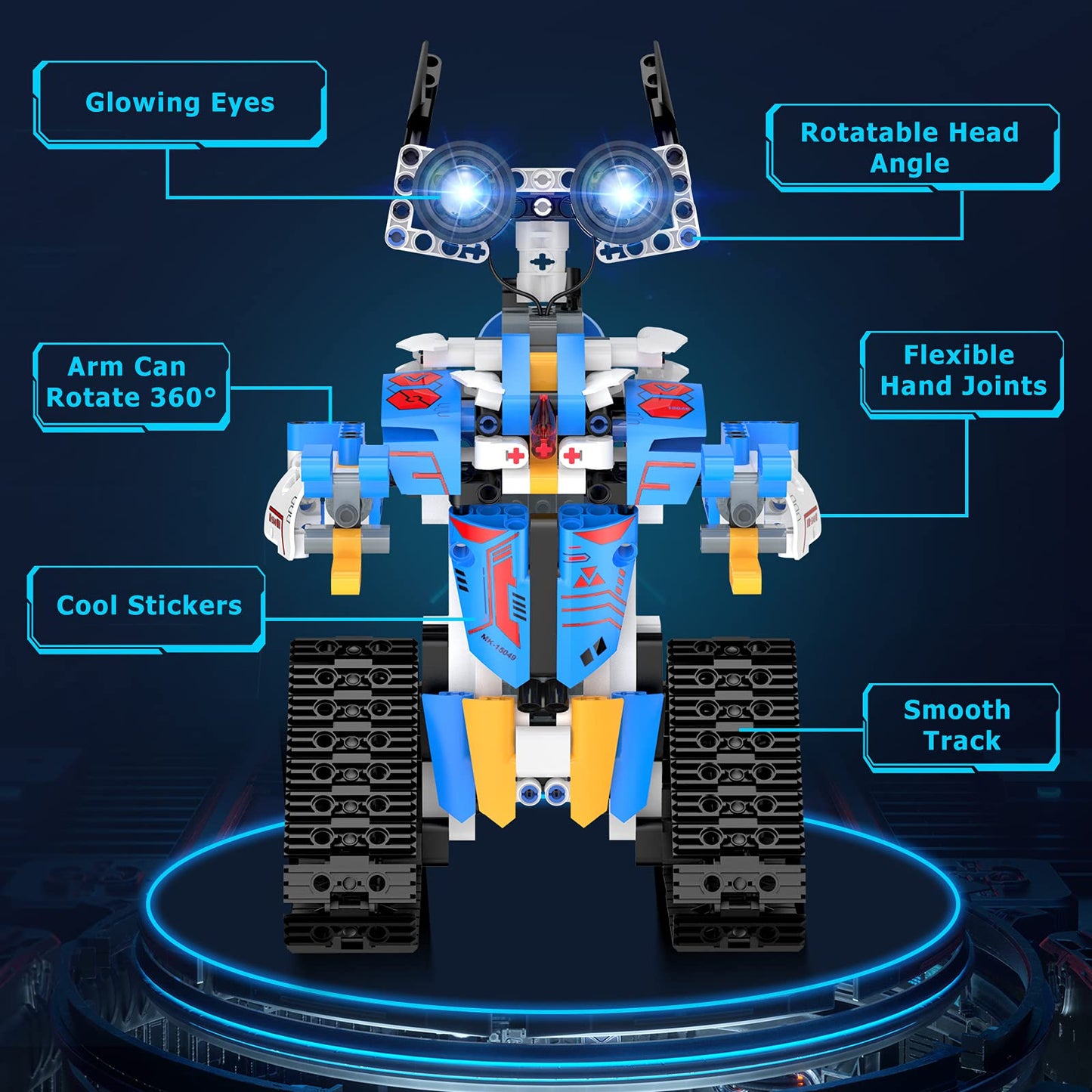 Henoda Robot Toys for 8-16 Year Olds – APP & Remote Control STEM Building Kit