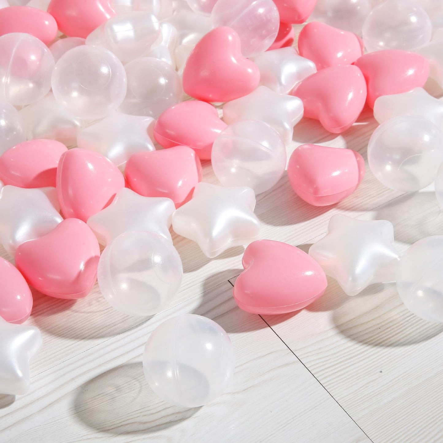 Heopeis Ball Pit Balls - 100 Pcs Phthalate Free, BPA Free, Crush-Proof Plastic