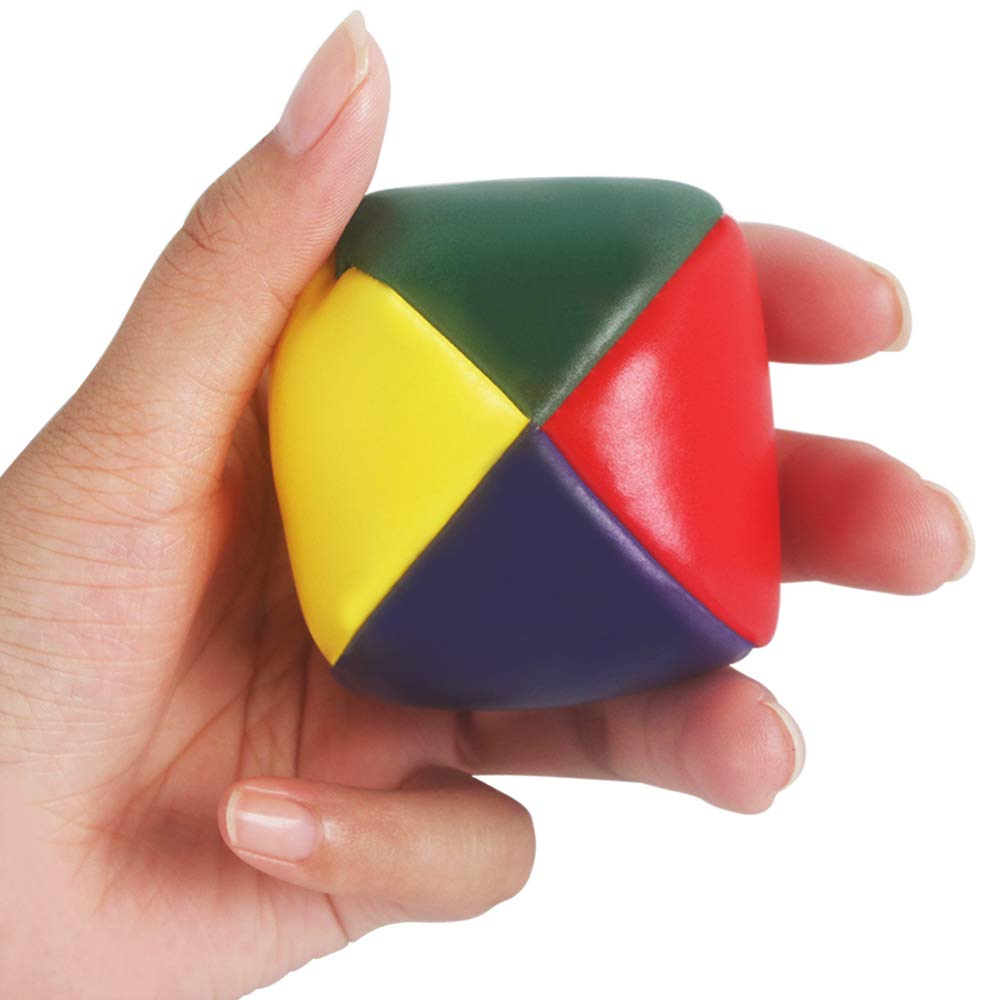 Heqishun 6 Pack Soft Juggling Balls for Beginners – Easy Practice Set for Kids & Adults