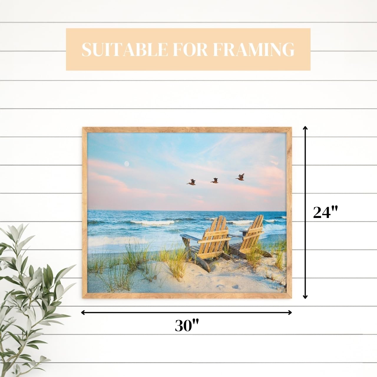 Heritage Puzzle Coastal Moonrise by Peter Doran – 1000 Pieces, 30 by 24 inches