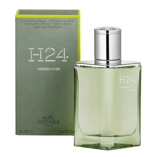 Hermès H24 Herbes Vives Eau de Parfum 50ml Refillable Spray Men's Fragrance