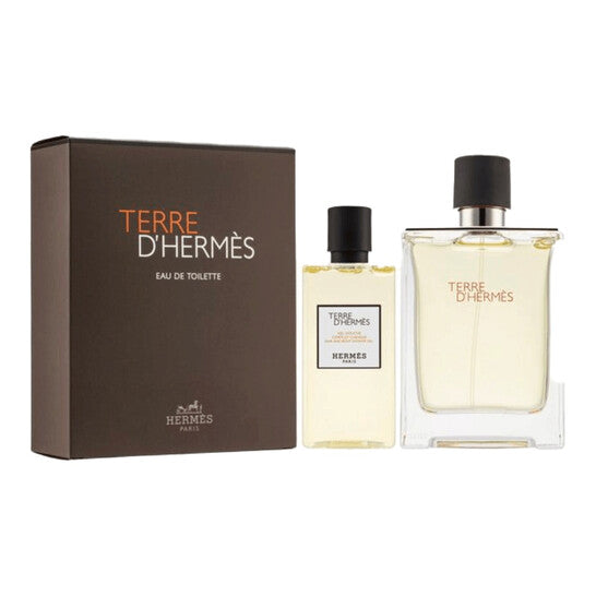 Hermès Terre d'Hermès Gift Set 100ml EDT + 80ml Shower Gel Men's Fragrance