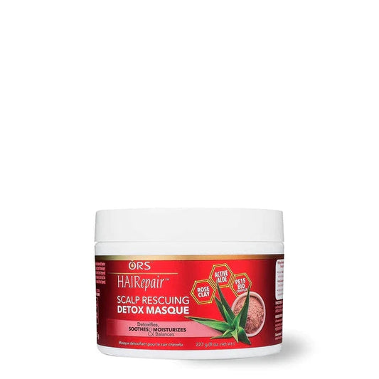 ORS HAIRepair Scalp Rescuing Detox Masque Deep Detox & Scalp Soothing for Curly, Coily Hair & Sensitive Scalps 227 g/8.0 oz