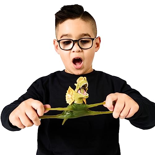 Heroes of Goo Jit Zu Jurassic World Dilophosaurus - Stretchy Dino with Chomp Action