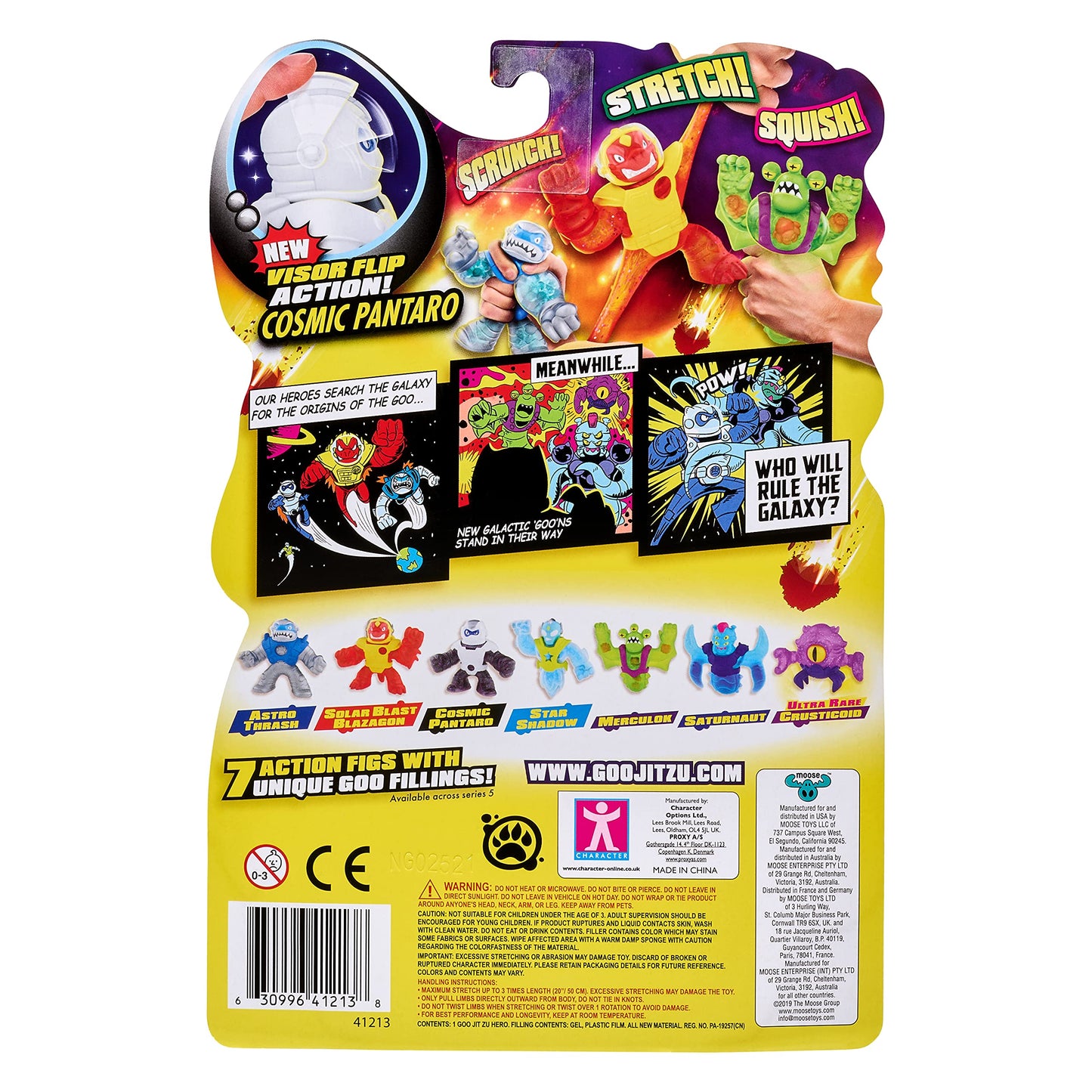 Heroes of Goo Jit Zu Galaxy Attack Pantaro – Cosmic Action Figure