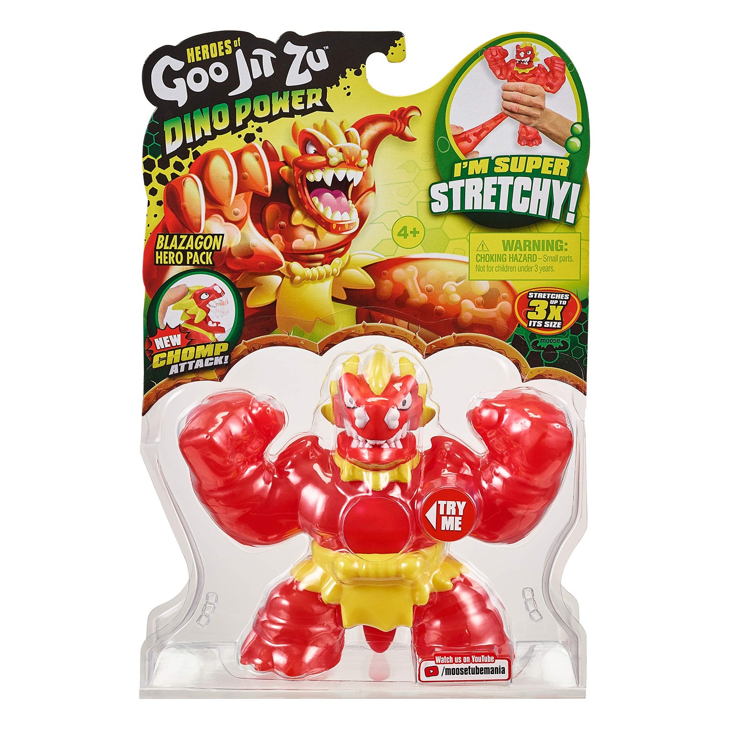 Heroes of Goo Jit Zu Dino Power Hero Pack: Blazagon The Dragon (Multicolor)