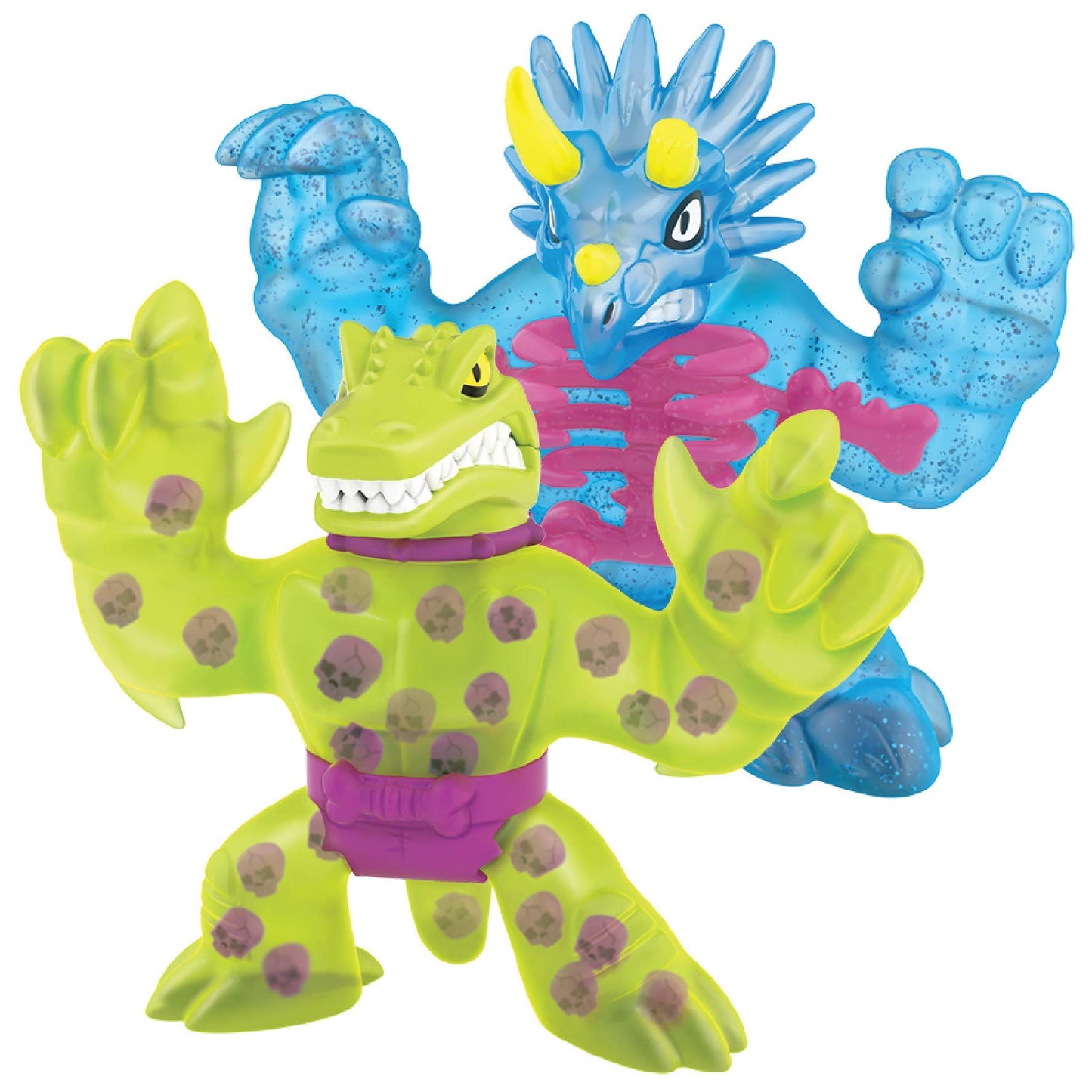 Heroes of Goo Jit Zu Dino X-Ray Stone Age Rampage Versus Pack: Tritops vs Shredz