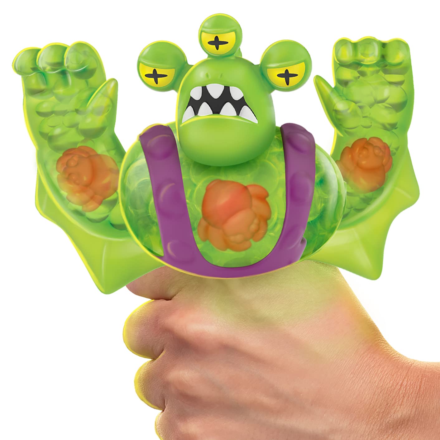 Merculok Galaxy Attack: Heroes of Goo Jit Zu Action Figure | Stretchy, Mess-Free Play