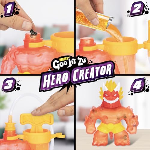Heroes of Goo Jit Zu Hero Creator – Create Your Own Blazagon with 3 Fillings