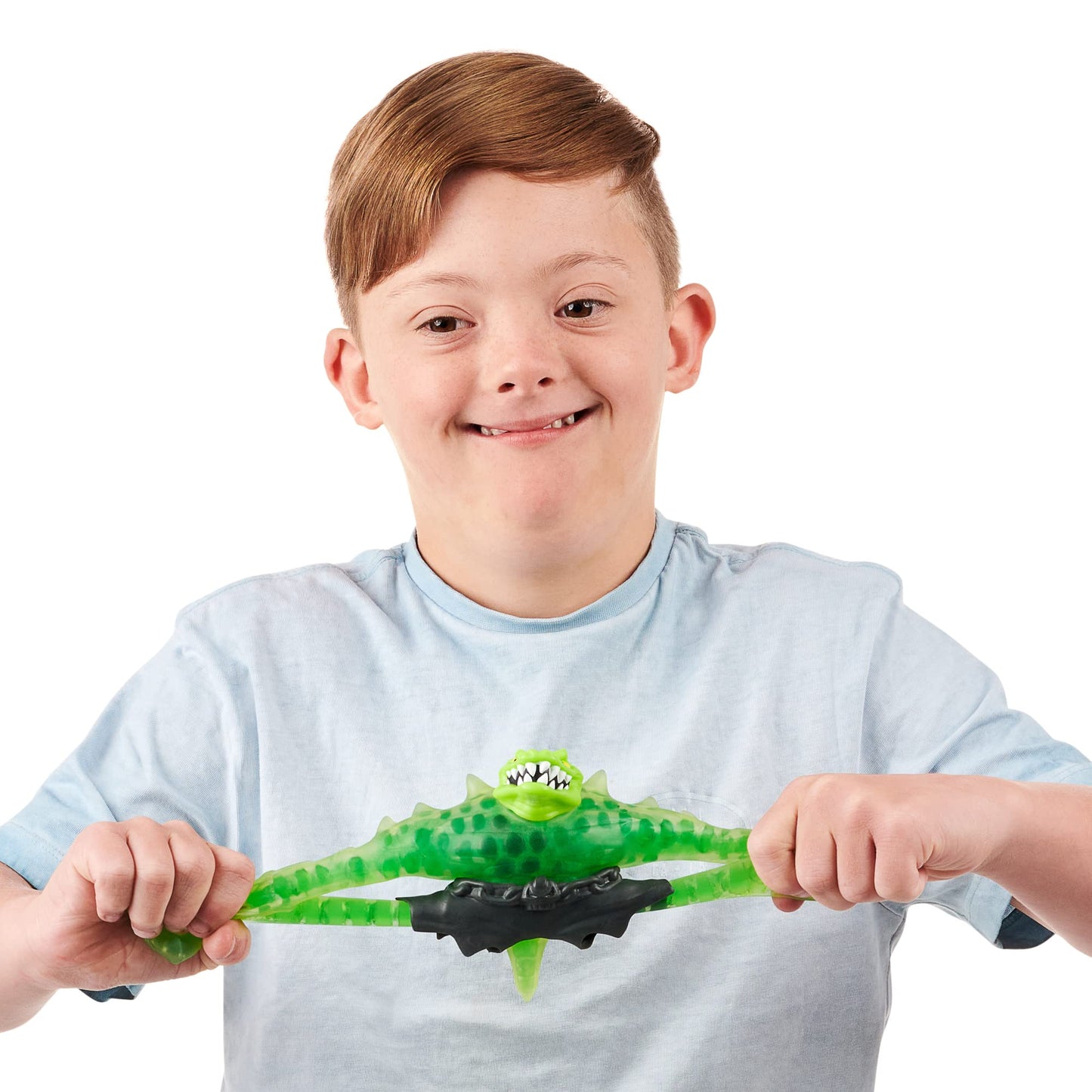 Heroes of Goo Jit Zu Goo Shifters Rock Jaw Hero Pack – Super Stretchy, Goo Formed Toy