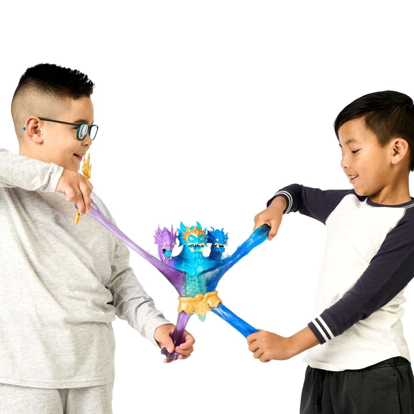 Heroes of Goo Jit Zu Deep Goo Sea King Hydra – 3-in-1 Goo Power, Light & Sound Battle Action