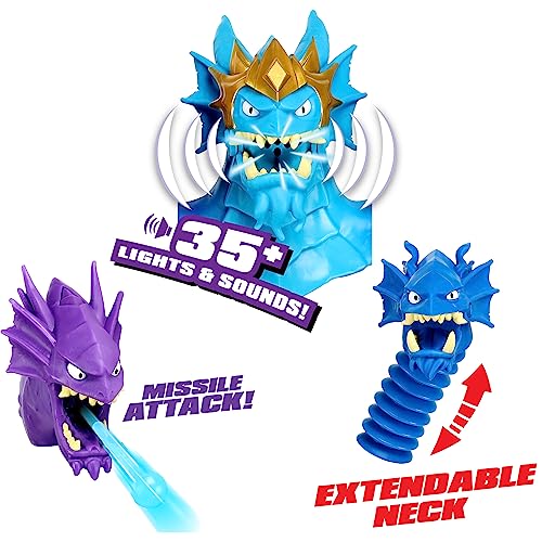 Heroes of Goo Jit Zu Deep Goo Sea King Hydra – 3-in-1 Goo Power, Light & Sound Battle Action